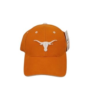 Texas Longhorns Ball Cap NWT Adjustable (Velcro)